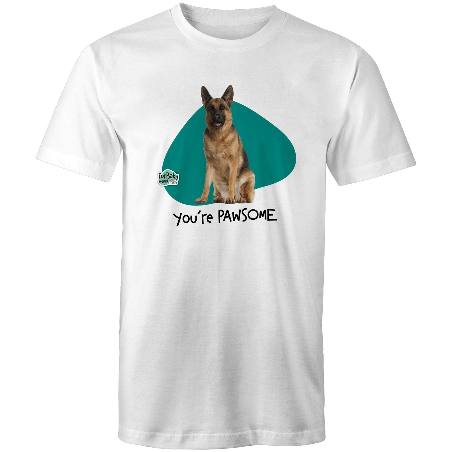 German Shepherd - "You're PAWSOME"