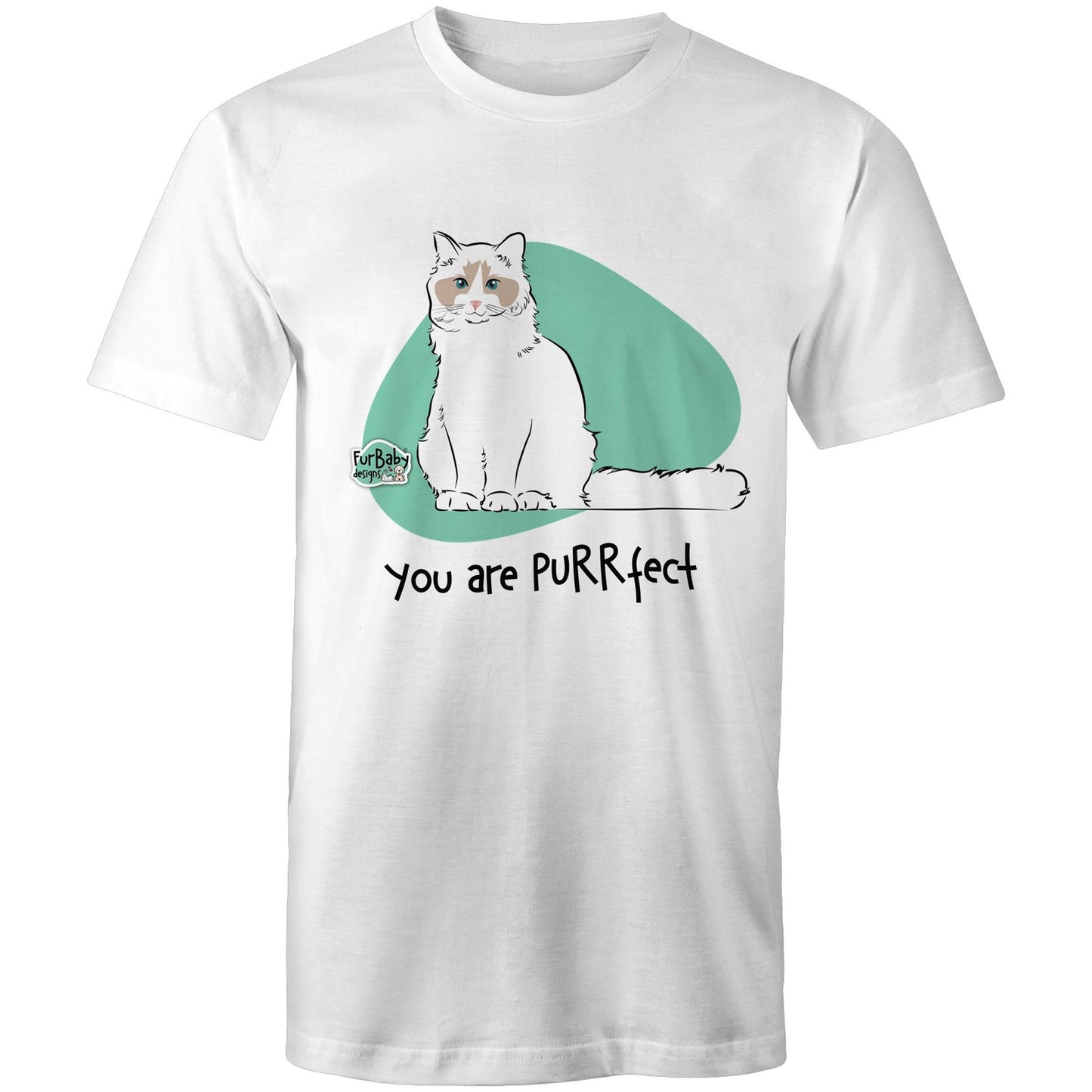 Sketchy Ragdoll - "You are PURRfect"